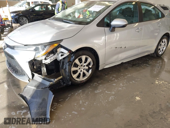 2021 Toyota Corolla LE with VIN 5YFEPMAE0MP214064, listed as a IAAI auction lot 41631520 with 77,396 mi miles and . Bid and sale history available at DreamBid. Image 6.