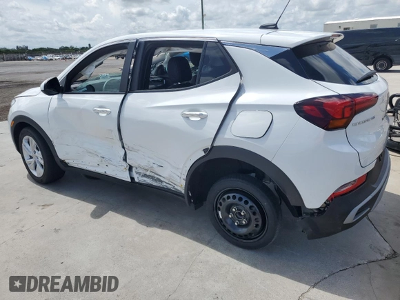2025 Buick Encore GX Preferred with VIN KL4AMBSL1SB128762, listed as a Copart auction lot 61895055 with Not provided miles and Salvage title. Bid and sale history available at DreamBid. Image 2.