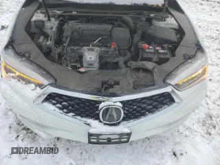 2019 Acura TLX with VIN 19UUB1F39KA001889, listed as a Copart auction lot 89307295 with 65,647 mi miles and Salvage Title. Bid and sale history available at carsss.com. Image 11.