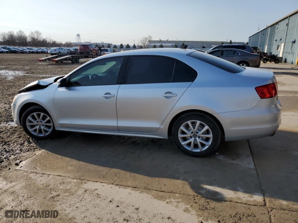 2011 Volkswagen Jetta Sedan SE with VIN 3VWBX7AJ6BM314799, listed as a Copart auction lot 48873735 with 176,866 mi miles and Salvage Title. Bid and sale history available at carsss.com. Image 2.