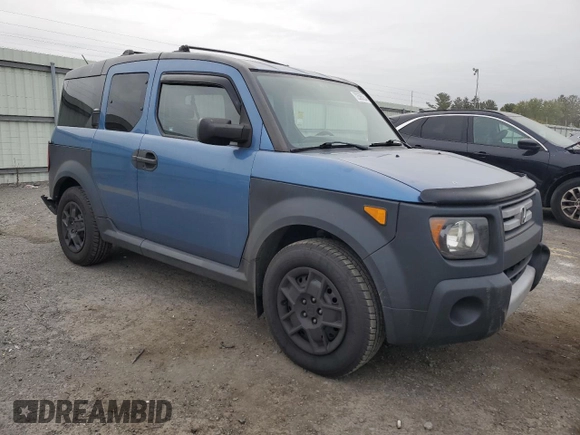 2008 Honda Element with VIN 5J6YH27318L004747, listed as a Copart auction lot 72595254 with 204,756 mi miles and Salvage Title. Bid and sale history available at DreamBid. Image 4.