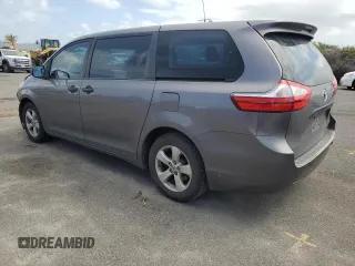 2015 Toyota Sienna L with VIN 5TDZK3DC0FS528361, listed as a Copart auction lot 48076245 with 167,079 mi miles and Salvage Title. Bid and sale history available at DreamBid. Image 2.