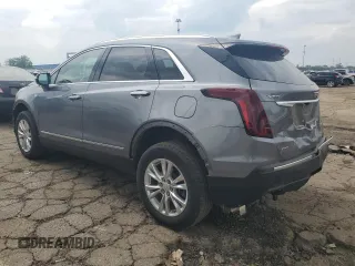 2021 Cadillac XT5 AWD Luxury with VIN 1GYKNBR49MZ221393, listed as a Copart auction lot 59322505 with 33,892 mi miles and Salvage title. Bid and sale history available at DreamBid. Image 2.