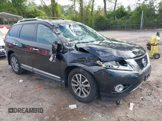 2016 Nissan Pathfinder S with VIN 5N1AR2MN5GC657649, listed as a IAAI auction lot 42098636 with 112,260 mi miles and . Bid and sale history available at DreamBid. Image 1.
