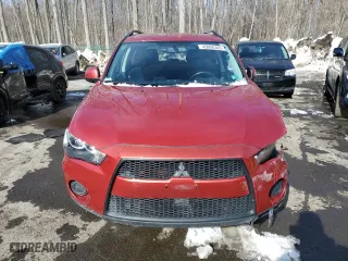 2012 Mitsubishi Outlander ES with VIN JA4AS2AW8CU030223, listed as a Copart auction lot 45006305 with 179,408 mi miles and Salvage Title. Bid and sale history available at carsss.com. Image 5.