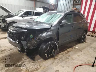 2024 Kia Seltos EX with VIN KNDERCAA4R7574612, listed as a Copart auction lot 52595675 with 12,525 mi miles and Salvage Title. Bid and sale history available at carsss.com. Image 1.