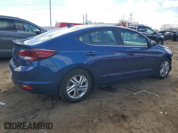 2020 Hyundai Elantra SEL z VIN 5NPD84LF8LH563080, wystawiony jako Copart lot #50217035 z przebiegiem 59 805 mil mil oraz Czysty tytuł • Clean title. Historia ofert i sprzedaży dostępna na DreamBid. Obrazek 3.