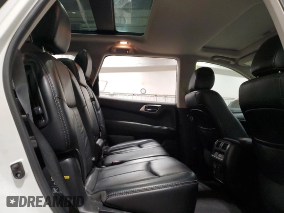 2017 Nissan Pathfinder SL with VIN 5N1DR2MM6HC684865, listed as a Copart auction lot 54180065 with 141,716 mi miles and Clean Title. Bid and sale history available at DreamBid. Image 11.