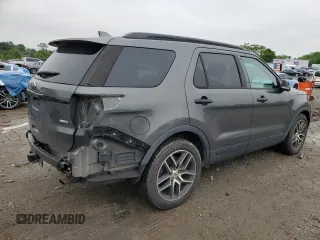 2017 Ford Explorer Sport с VIN 1FM5K8GT7HGA73833, выставлен на аукционе Copart как лот 56459295 с пробегом 76 742 миль миль и Списание • Salvage title. История ставок и продаж доступна на DreamBid. Изображение 3.