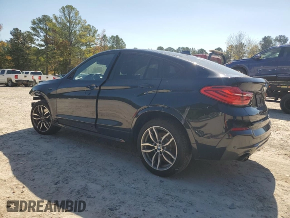 2017 BMW X4 M40i with VIN 5UXXW7C50H0U25192, listed as a Copart auction lot 75571164 with 86,053 mi miles and Salvage Title. Bid and sale history available at carsss.com. Image 2.