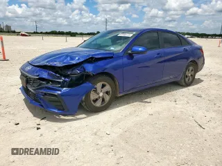 2024 Hyundai Elantra SE z VIN KMHLL4DG6RU678353, wystawiony jako Copart lot #62566175 z przebiegiem 9 242 mil mil oraz Szkoda całkowita • Salvage title. Historia ofert i sprzedaży dostępna na DreamBid. Obrazek 1.