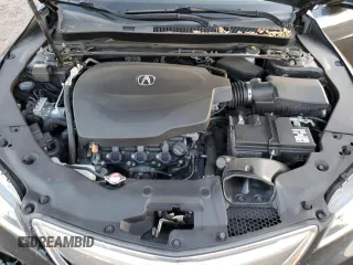 2015 Acura TLX V6 Tech with VIN 19UUB3F51FA003591, listed as a Copart auction lot 82263144 with 101,430 mi miles and Salvage Title. Bid and sale history available at carsss.com. Image 12.