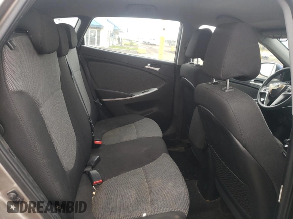 2013 Hyundai Accent GS with VIN KMHCT5AE2DU112630, listed as a Copart auction lot 57121665 with 191,833 mi miles and Salvage title. Bid and sale history available at DreamBid. Image 10.