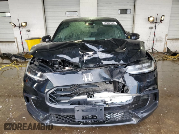 2024 Honda HR-V Sport with VIN 3CZRZ1H50RM744818, listed as a Copart auction lot 44922175 with 13,723 mi miles and Salvage Title. Bid and sale history available at carsss.com. Image 5.