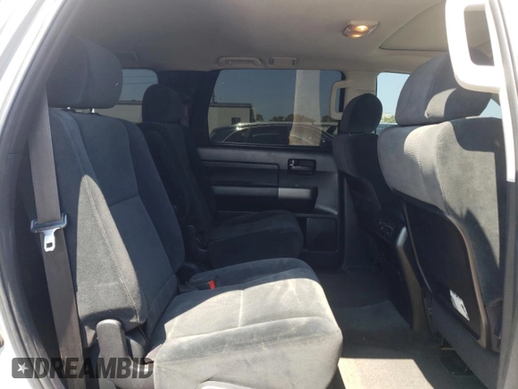 2011 Toyota Sequoia SR5 with VIN 5TDBY5G1XBS054676, listed as a Copart auction lot 64654794 with 203,823 mi miles and Salvage Title. Bid and sale history available at carsss.com. Image 11.