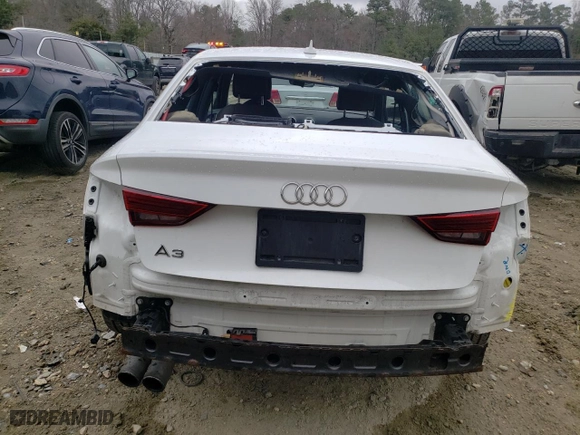 2017 Audi A3 Sedan Premium with VIN WAUAUGFFXH1061906, listed as a Copart auction lot 44258753 with 90,335 mi miles. Bid and sale history available at carsss.com. Image 6.