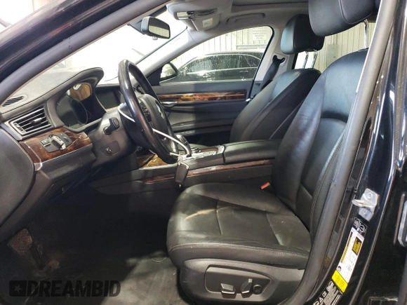 2014 BMW 7 Series 740Li xDrive with VIN WBAYF4C59ED281857, listed as a Copart auction lot 46331045 with 154,696 mi miles and Salvage Title. Bid and sale history available at carsss.com. Image 7.