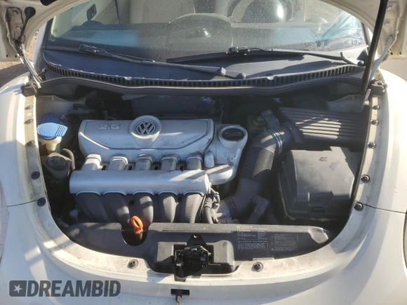 2008 Volkswagen Beetle SE with VIN 3VWRF31Y18M407648, listed as a Copart auction lot 86413934 with 131,242 mi miles and Salvage title. Bid and sale history available at DreamBid. Image 11.
