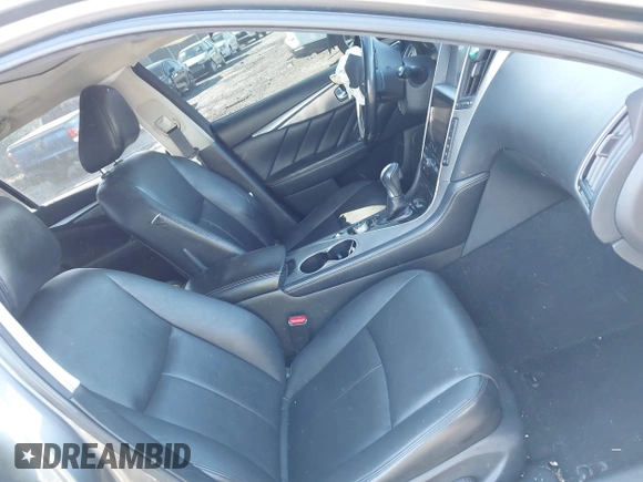 2015 Infiniti Q50 Premium with VIN JN1BV7AR2FM392399, listed as a IAAI auction lot 41978343 with 108,679 mi miles and . Bid and sale history available at DreamBid. Image 5.