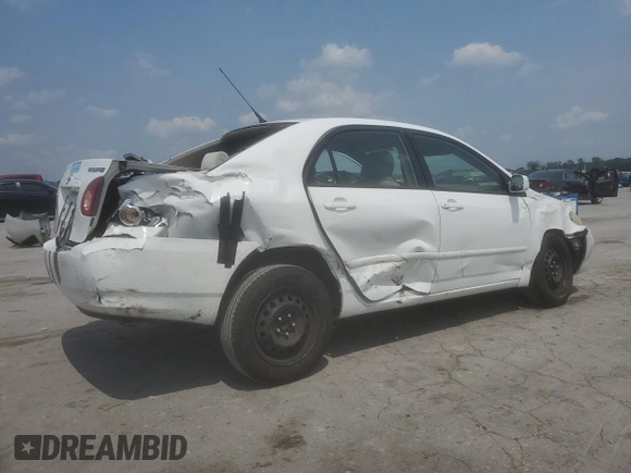 2007 Toyota Corolla CE with VIN JTDBR32E270127786, listed as a Copart auction lot 60610215 with 271,395 mi miles and Clean title. Bid and sale history available at DreamBid. Image 3.