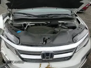 2021 Honda Pilot Elite with VIN 5FNYF6H01MB087682, listed as a Copart auction lot 67309135 with 47,538 mi miles and Salvage title. Bid and sale history available at DreamBid. Image 14.