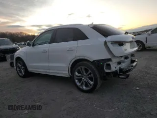 2017 Audi Q3 Prestige with VIN WA1GCCFS1HR017228, listed as a Copart auction lot 41571055 with 63,301 mi miles and Salvage Title. Bid and sale history available at carsss.com. Image 2.