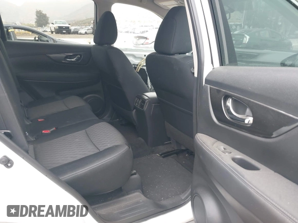 2018 Nissan Rogue SV with VIN KNMAT2MT7JP593232, listed as a IAAI auction lot 42141416 with 34,373 mi miles and . Bid and sale history available at carsss.com. Image 8.