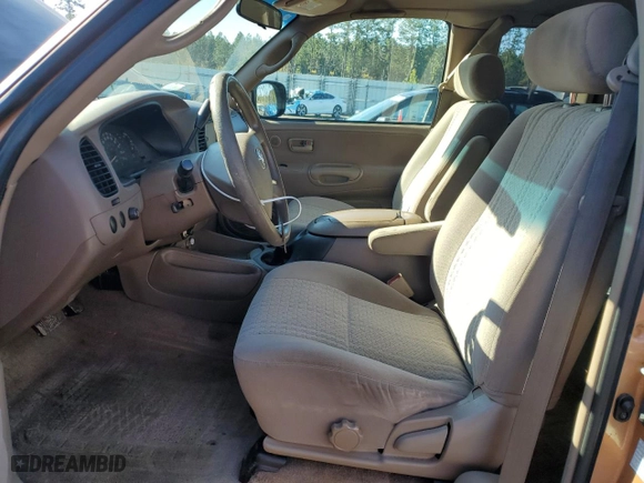 2004 Toyota Tundra SR5 with VIN 5TBRT34154S454176, listed as a Copart auction lot 42915105 with 200,955 mi miles and Salvage Title. Bid and sale history available at carsss.com. Image 7.