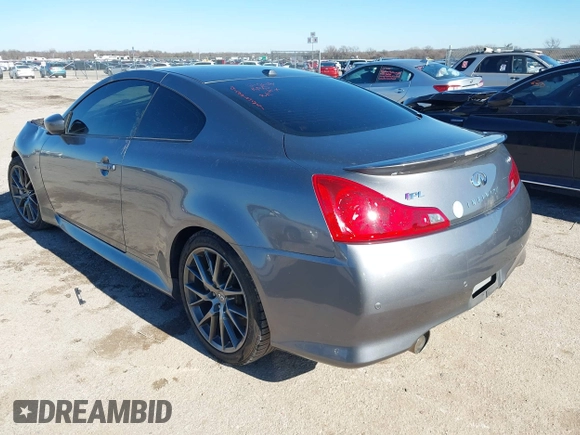 2014 Infiniti Q60 Coupe Journey with VIN JN1CV6EK9EM111709, listed as a IAAI auction lot 41207393 with 33,094 mi miles. Bid and sale history available at carsss.com. Image 3.