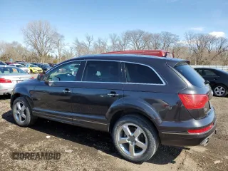 2014 Audi Q7 Premium Plus with VIN WA1LMAFE2ED013546, listed as a Copart auction lot 51327055 with 122,951 mi miles and Clean title. Bid and sale history available at DreamBid. Image 2.