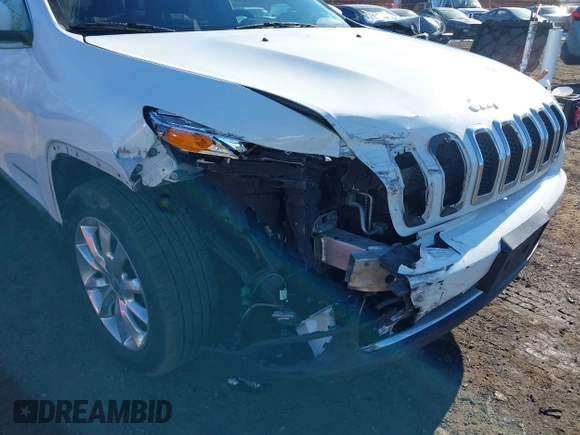 2017 Jeep Cherokee Limited with VIN 1C4PJMDB0HW529665, listed as a IAAI auction lot 41412162 with 89,074 mi miles and . Bid and sale history available at DreamBid. Image 6.