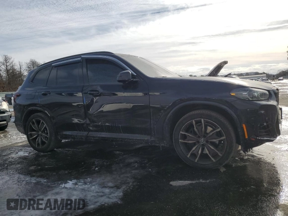 2023 BMW X3 xDrive30i with VIN 5UX53DP00P9N94085, listed as a Copart auction lot 88766165 with 15,906 mi miles and Salvage Title. Bid and sale history available at carsss.com. Image 4.