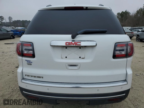 2016 GMC Acadia SLT with VIN 1GKKRRKD7GJ333128, listed as a Copart auction lot 47229555 with 143,688 mi miles and Salvage Title. Bid and sale history available at carsss.com. Image 6.