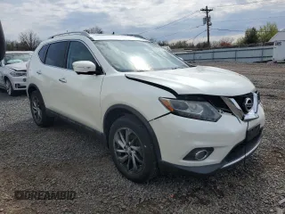 2015 Nissan Rogue SL with VIN 5N1AT2MV6FC798214, listed as a Copart auction lot 52792185 with 111,981 mi miles and Salvage Title. Bid and sale history available at carsss.com. Image 4.