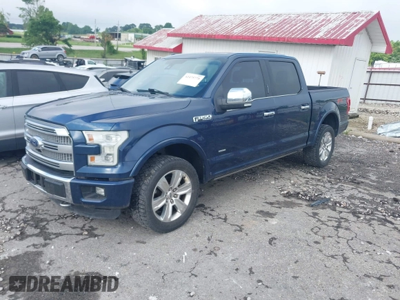 2015 Ford F-150 XLT with VIN 1FTEW1EG5FFC53076, listed as a IAAI auction lot 42475778 with 222,128 mi miles and . Bid and sale history available at DreamBid. Image 2.