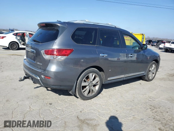 2016 Nissan Pathfinder S with VIN 5N1AR2MNXGC668940, listed as a Copart auction lot 42417765 with 152,616 mi miles and Salvage title. Bid and sale history available at DreamBid. Image 3.