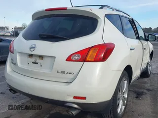 2009 Nissan Murano S with VIN JN8AZ18W69W113832, listed as a IAAI auction lot 41315201 with Not Provided miles and . Bid and sale history available at DreamBid. Image 4.
