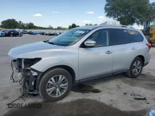 2020 Nissan Pathfinder SL with VIN 5N1DR2CN2LC602486, listed as a Copart auction lot 50921655 with 112,934 mi miles and Non Repairable. Bid and sale history available at carsss.com. Image 1.