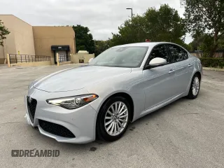 2022 Alfa Romeo Giulia with VIN ZARFAMAN7N7660663, listed as a Copart auction lot 47428075 with 11,210 mi miles and Salvage title. Bid and sale history available at DreamBid. Image 2.