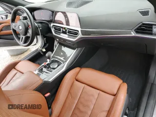 2022 BMW M4 Competition xDrive with VIN WBS33BA0XNCJ06162, listed as a Copart auction lot 86007824 with 9,316 mi miles and Salvage Title. Bid and sale history available at carsss.com. Image 8.