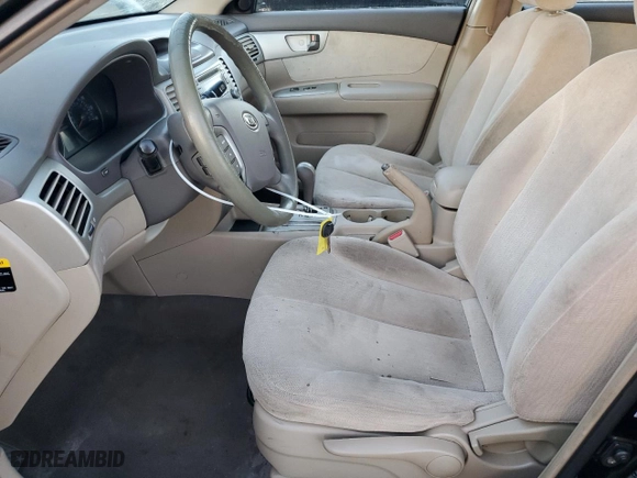2007 Kia Optima LX with VIN KNAGE123475137191, listed as a Copart auction lot 83466394 with 0 mi miles and Clean Title. Bid and sale history available at carsss.com. Image 7.