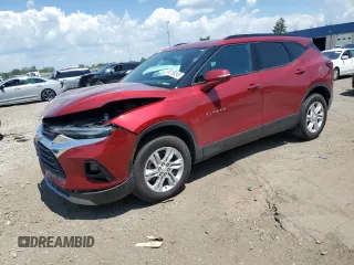 2021 Chevrolet Blazer LT с VIN 3GNKBCRS6MS524834, выставлен на аукционе Copart как лот 63138245 с пробегом 28 387 миль миль и На запчасти • Non repairable. История ставок и продаж доступна на DreamBid. Изображение 1.
