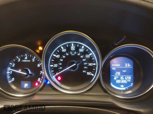 2016 Mazda Mazda6 i Sport with VIN JM1GJ1U54G1473671, listed as a IAAI auction lot 41576038 with 88,386 mi miles. Bid and sale history available at carsss.com. Image 7.