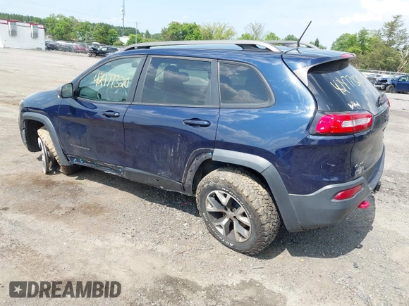 2014 Jeep Cherokee Trailhawk с VIN 1C4PJMBS4EW281449, выставлен на аукционе IAAI как лот 42477320 с пробегом 128 107 миль миль и . История ставок и продаж доступна на DreamBid. Изображение 3.