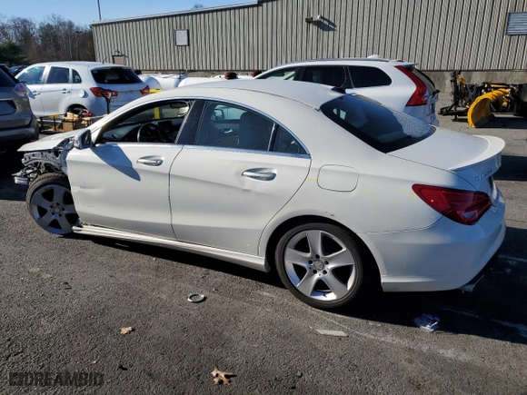 2015 Mercedes-Benz CLA-Class CLA 250 with VIN WDDSJ4GB4FN183957, listed as a Copart auction lot 82983064 with 105,643 mi miles and Salvage Title. Bid and sale history available at carsss.com. Image 2.