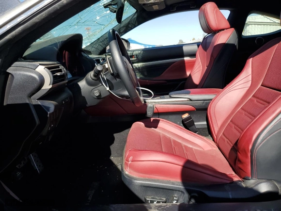 2015 Lexus RC 350 with VIN JTHHE5BC0F5006772, listed as a Copart auction lot 78932634 with 61,667 mi miles and Salvage Title. Bid and sale history available at carsss.com. Image 7.