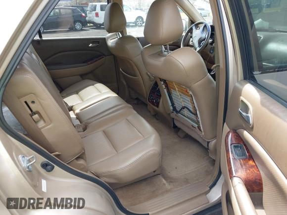 2001 Acura MDX with VIN 2HNYD18271H515636, listed as a IAAI auction lot 41914081 with 223,504 mi miles. Bid and sale history available at carsss.com. Image 8.