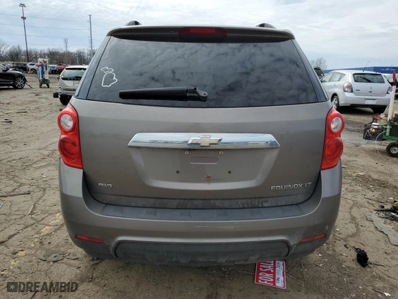 2011 Chevrolet Equinox LT w/1LT with VIN 2CNFLEEC4B6294560, listed as a Copart auction lot 51863825 with 231,549 mi miles and Clean Title. Bid and sale history available at carsss.com. Image 6.
