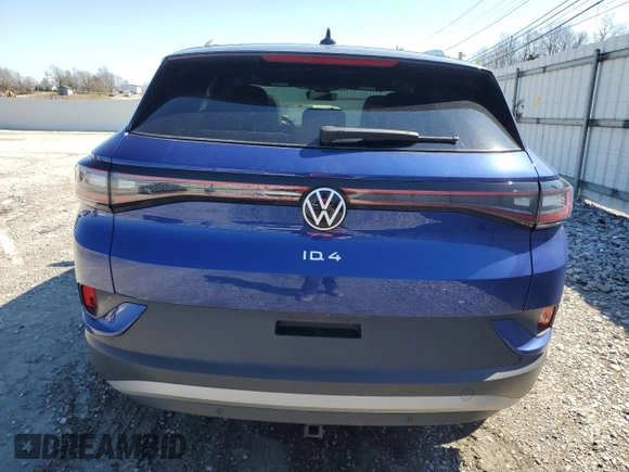 2022 Volkswagen ID.4 Pro S z VIN WVGUNPE29NP071844, wystawiony jako Copart lot #49249195 z przebiegiem 23 970 mil mil oraz Szkoda całkowita • Salvage title. Historia ofert i sprzedaży dostępna na DreamBid. Obrazek 6.