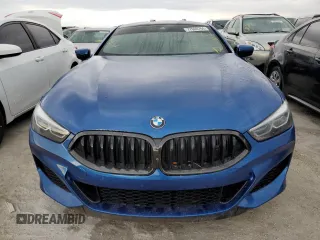 2019 BMW 8 Series M850i xDrive with VIN WBABC4C55KBU96089, listed as a Copart auction lot 77600764 with 25,133 mi miles and Non Repairable. Bid and sale history available at carsss.com. Image 5.